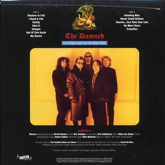 The Damned Vinyl Lot of 4 LPs – Machine Gun Etiquette, Black Album, Best Of, Go! - Picture 10 of 12